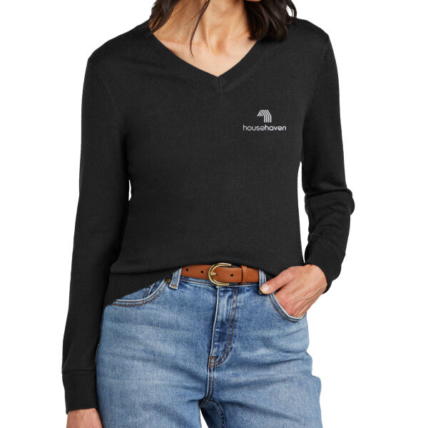 HH - Women's Washable Merino V Neck Sweater Thumbnail