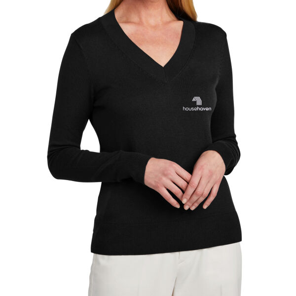 HH - Women's Cotton Stretch V Neck Sweater Thumbnail